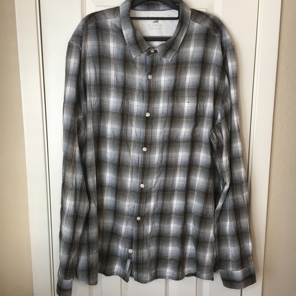 XL Horny Toad plaid shirt